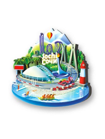 Сочи достопримечательности вектор