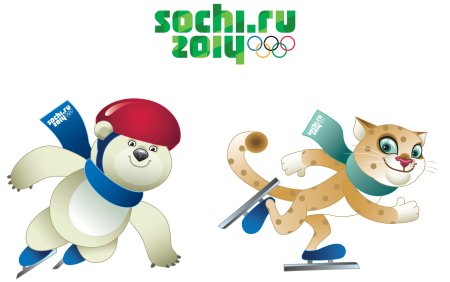 Эмблема зимних Олимпийских игр Сочи 2014