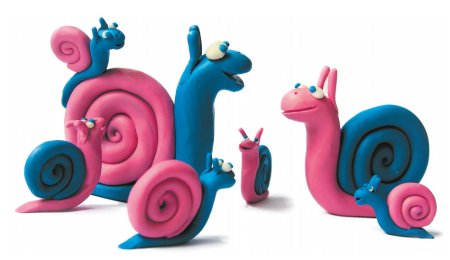 Фигурки из пластилина