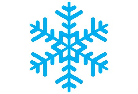 Стилизованные снежинки