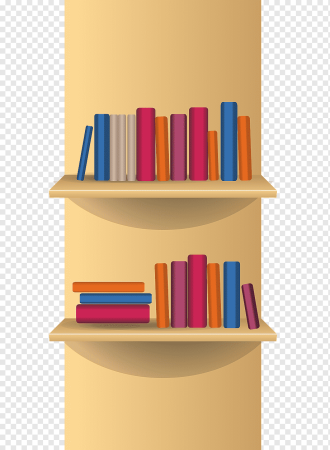 Полка с книжками
