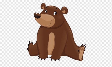 Медведь мультяшный