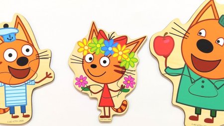 Карамелька три кота на прозрачном фоне