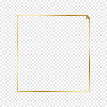 Рамка золотая тонкая клипарт (50 фото)