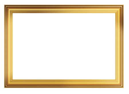 Золотистая рамка