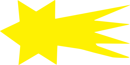 Желтые звездочки