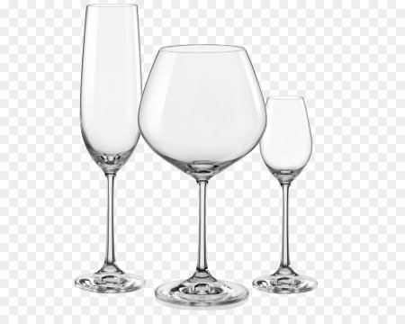 Фужеры без фона