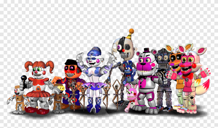 FNAF SL АНИМАТРОНИКИ