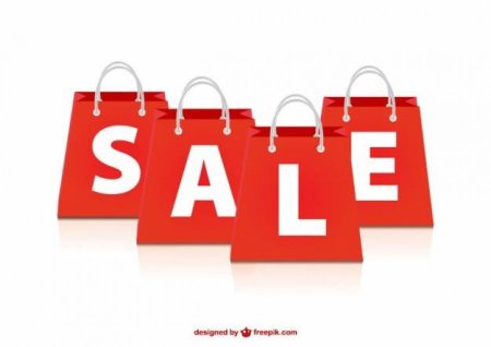 Надпись sale на прозрачном фоне