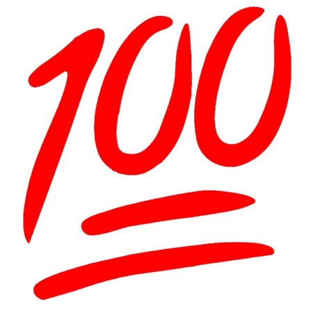 Эмодзи 100
