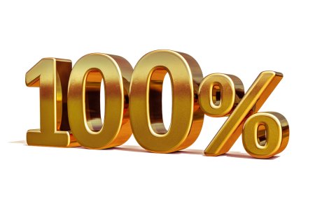100 Лет Золотая надпись
