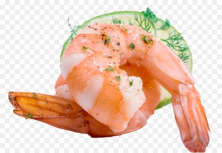 Морепродукты на белом фоне