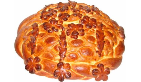 Каравай на прозрачном фоне