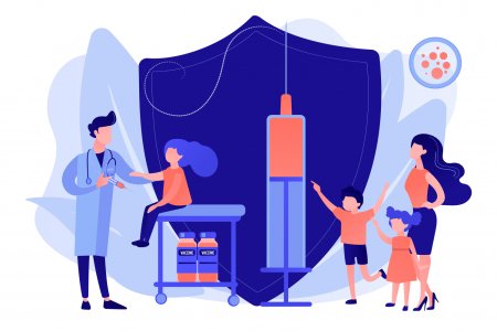 Вакцинация иллюстрация