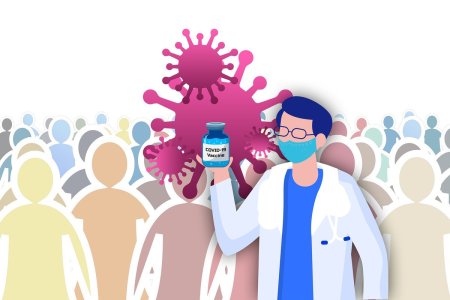 Вакцинация иллюстрация