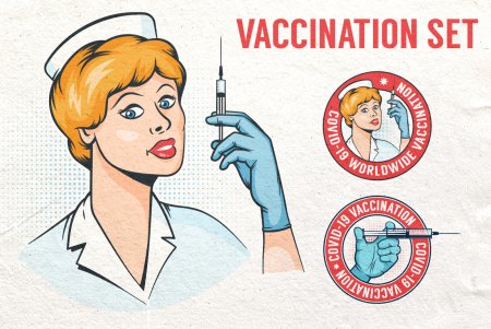 Стикер вакцинация