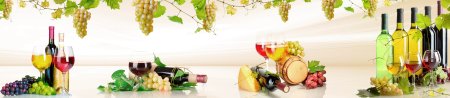 Фартук для кухни виноград
