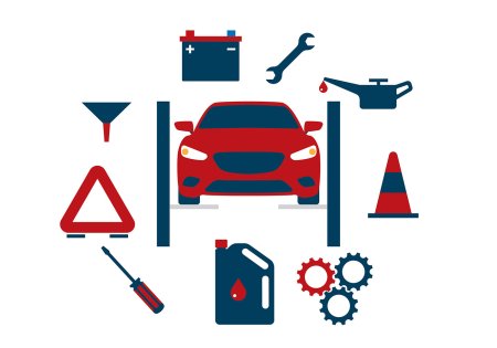 Набор картинок для автосервиса