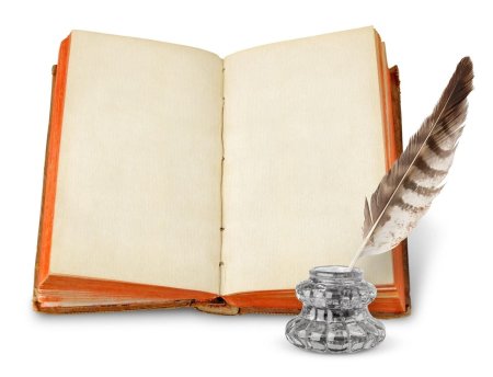 Книга с пером
