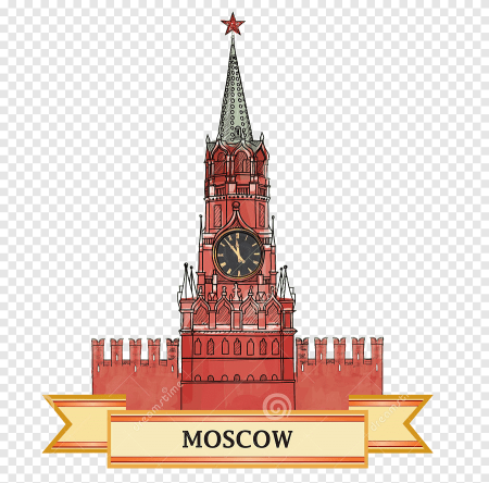 Спасская башня Московского Кремля вектор