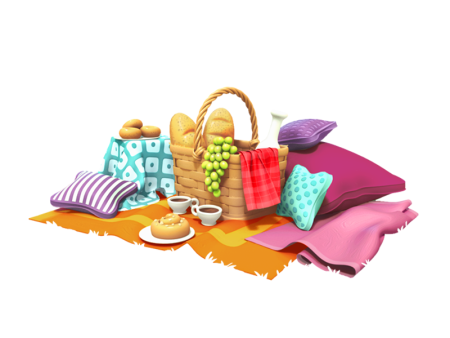 Пикник для фотошопа