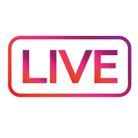 Надпись Live
