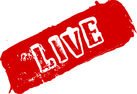 Надпись Live без фона
