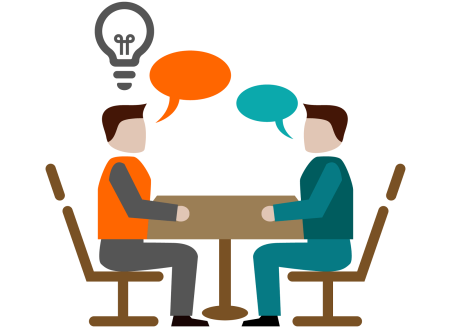 Переговоры иллюстрация