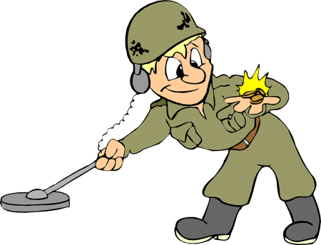 Мультяшный военный