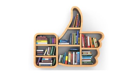Детские книжки на полке