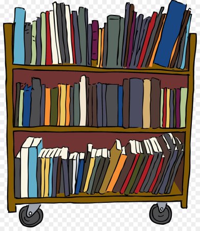 Книжный шкаф мультяшный