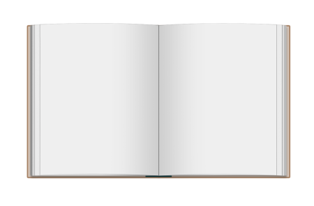 Пустой разворот книги