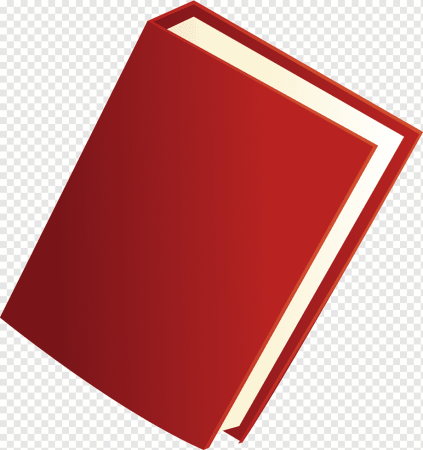 Книжка красный нарисованный
