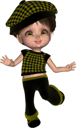 3d мальчик кукла