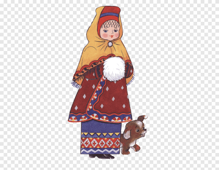 Морозко без фона рисунок