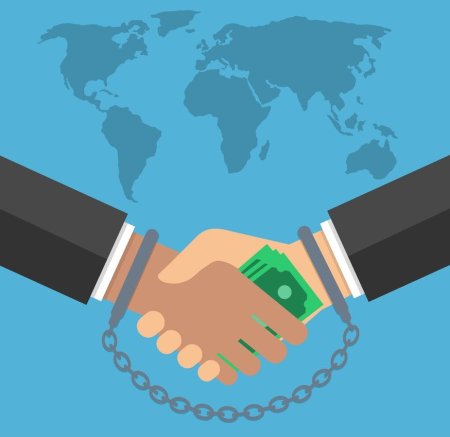 Коррупция фон