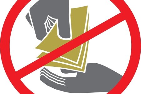 Значок против коррупции
