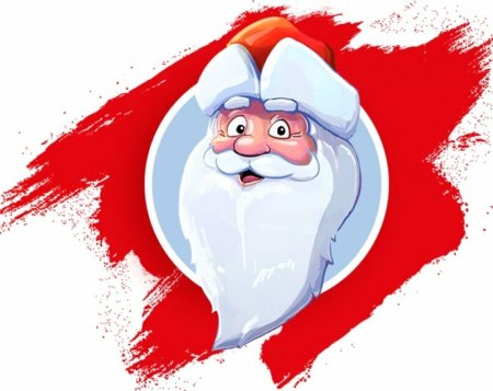 Голова Санты