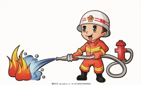 Пожарник для детей
