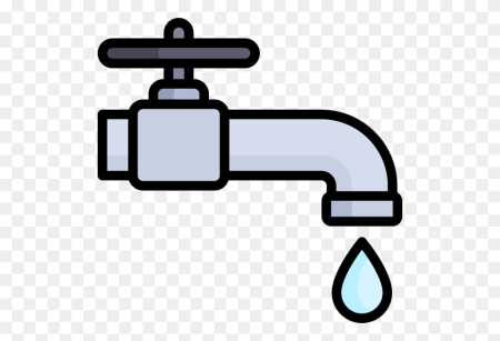 Кран с водой для детей