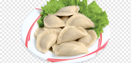 Пельмени на прозрачном фоне