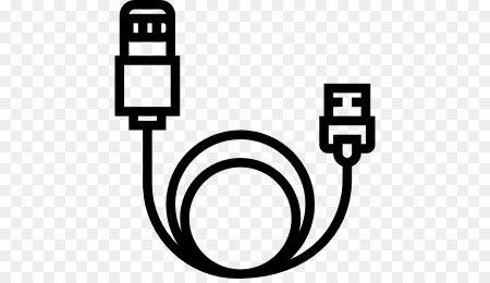 USB шнур вектор