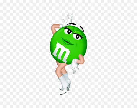 Зелёный m m's