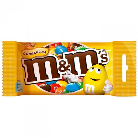 Драже m&m"s с арахисом, 32х45г