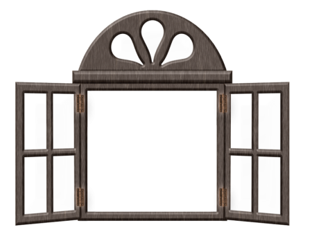 Окно открывается