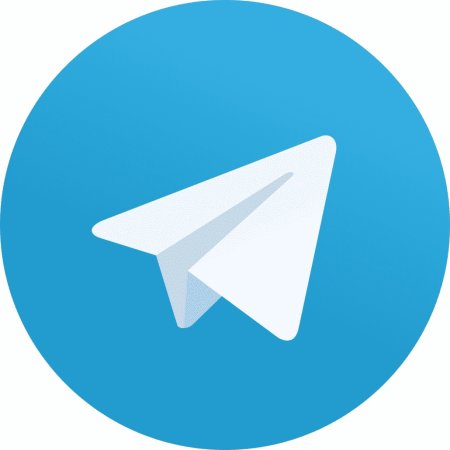 Логотип телеграм для визитки