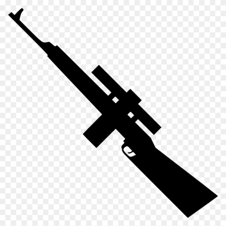 Охотничья снайперская винтовка вид сбоку
