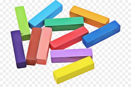 Цветные мелки вектор