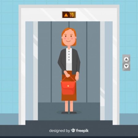 Лифт иллюстрация