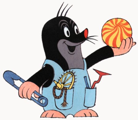 Крот клипарт PNG